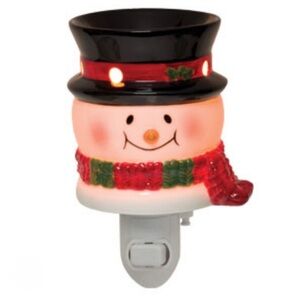Retired Bluster Snowman Night Light Wall Plug Base Only Replacement